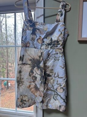 Babaton Pale Blue Sleeveless Dress